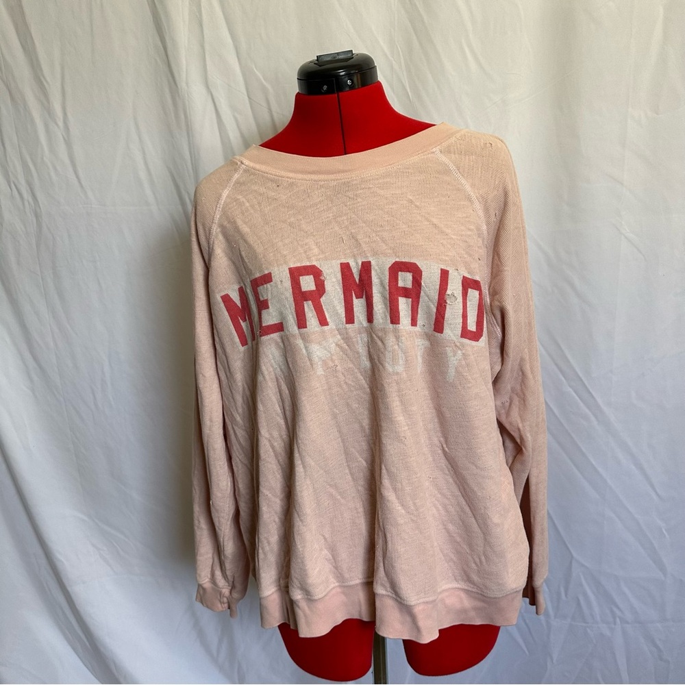 Wildfox Blush Mermaid Sweatshirt